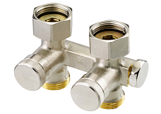 Dvojité radiátorové šroubení Danfoss RLV-K DN 20 přímé (003L0281)