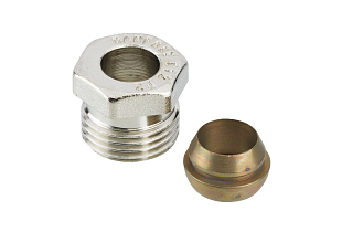 Svěrná spojka Danfoss pro ocelové a mědené trubky G 1/2" (013G4112)