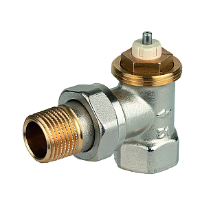 Termostatický radiátorový ventil Honeywell V2000SX rohový DN10 Rp 3/8" (V2000ESX10)