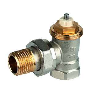 Termostatický radiátorový ventil Honeywell V2020SX rohový DN10 Rp 3/8" (V2020ESX10)