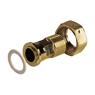 Šroubení Flamco s převlečnou maticí DN15, G 3/4" x 1/2" (M1270070)