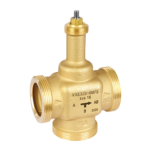 Třícestný regulační ventil Honeywell VXE DN32 Kvs 16 (VXE32B16MFS)