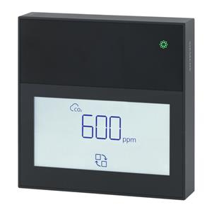 Prostorové čidlo kvality vzduchu CO2 Siemens černé s displejem (QPA2360D/BK)