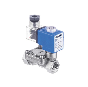Elektromagnetický nerezový ventil TORK T-SYD 603 DN 15, 230 VAC
