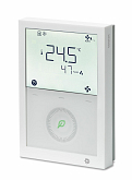 Prostorový termostat Siemens RDG204KN KNX, T/H/CO2, 24/230 VAC, bílá (RDG204KN)