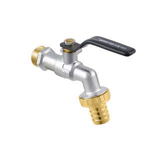 Zahradní kulový kohout s pákovou rukojetí Raftec Black, 3/4" (KP02)