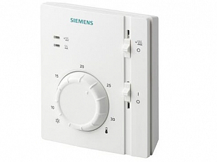 Pokojový termostat s ovládacím kolečkem Siemens RAA 31.26