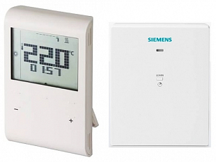 Bezdrátový pokojový termostat Siemens RDE 100.1 RFS (RDE100.1RFS)
