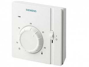 Pokojový termostat s ovládacím kolečkem Siemens RAA 31.16